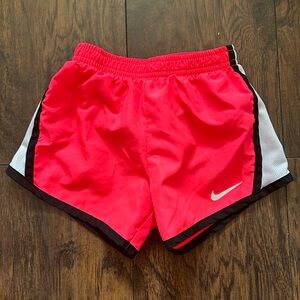 Hot pink Nike shorts